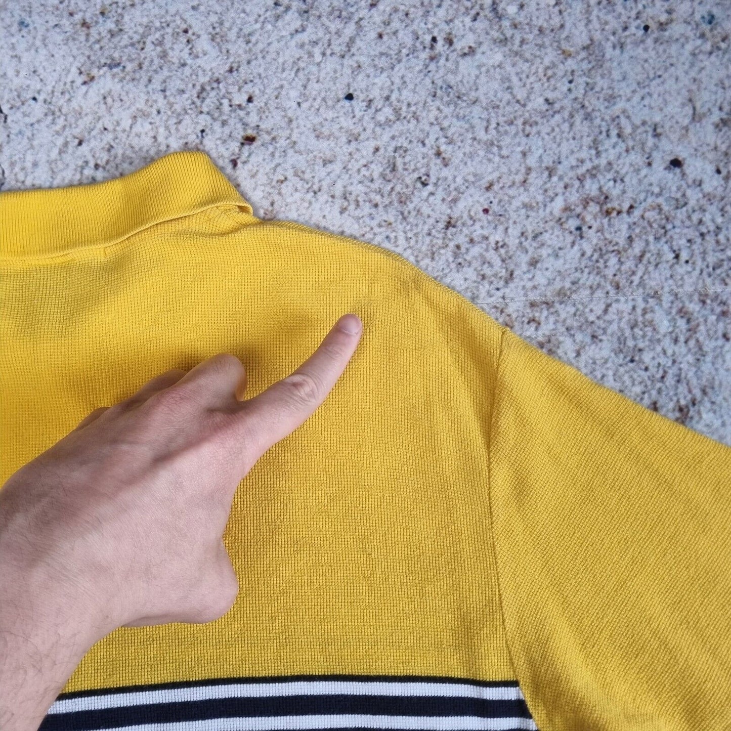 Polo Sport Ralph Lauren Polo Shirt Size L Yellow Retro Y2k