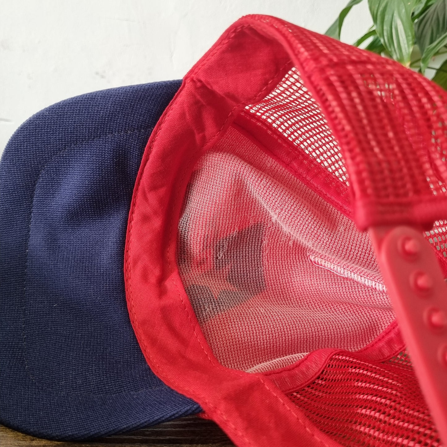 Vintage American Trucker Hat Snapback cap one size adjustable red Pace america
