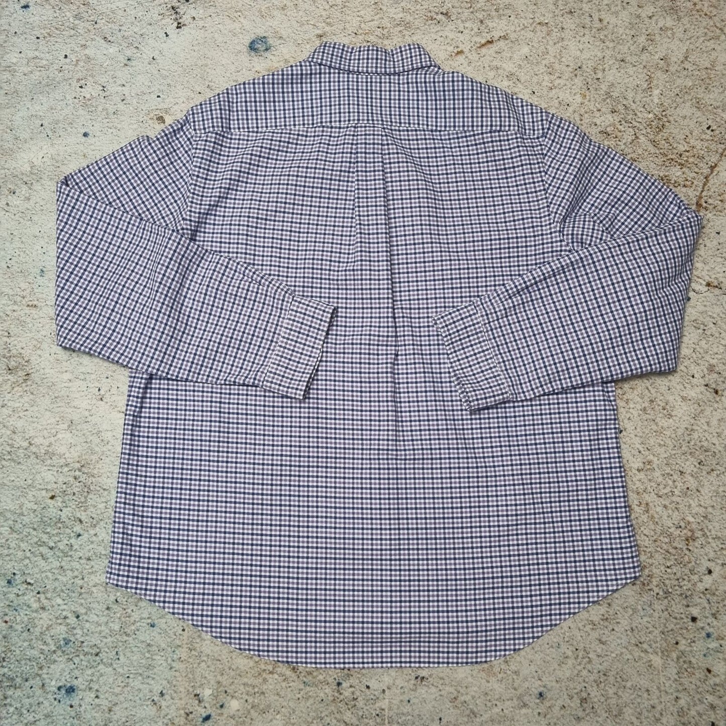 Ralph Lauren OXFORD SHIRT CHECK LONG SLEEVE - Purple - Size XL