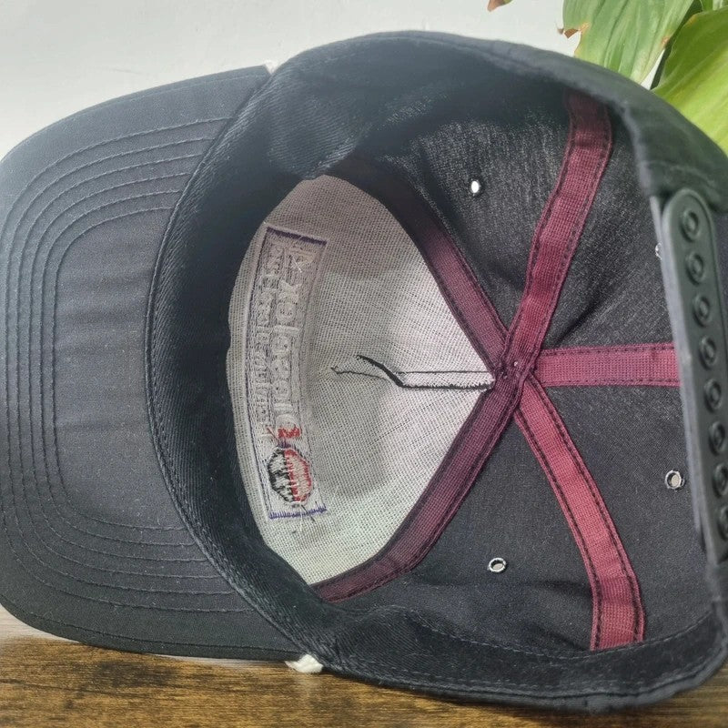 Vintage American Baseball Hat Snapback cap one size adjustable black diesel ex 4