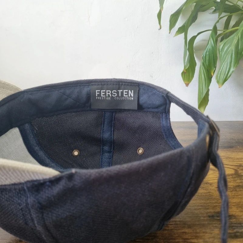 Vintage American baseball Hat Snapback cap one size adjustable navy grey jd masonry