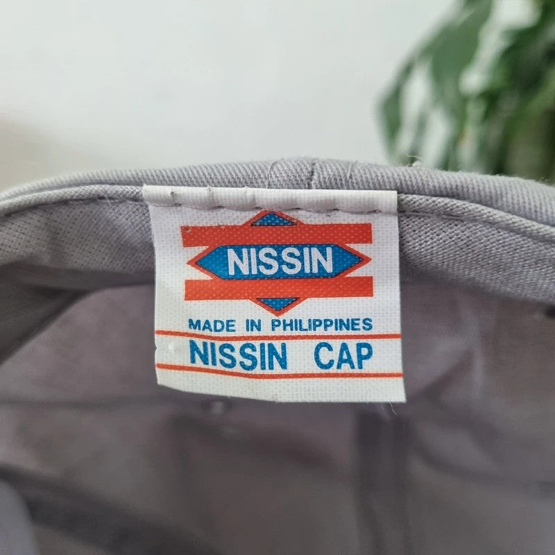 Vintage American Trucker Hat Snapback cap one size adjustable grey The egan companies