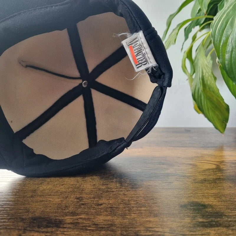 Vintage American Trucker Hat Snapback cap one size adjustable black central supply electric