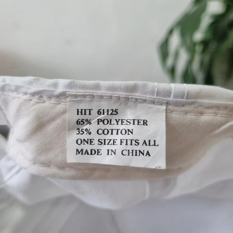 Vintage American Trucker Hat Snapback cap one size adjustable white Hanover Park