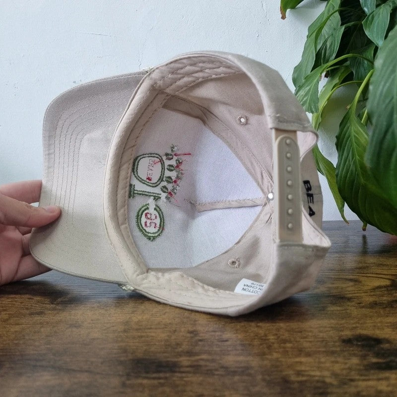 American baseball Hat Snapback cap one size beige bears Jose Rizal Memorial State College
