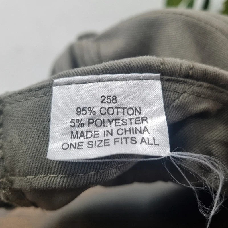 Vintage American Baseball Hat Snapback cap one size adjustable grey realtree pioneer seeds
