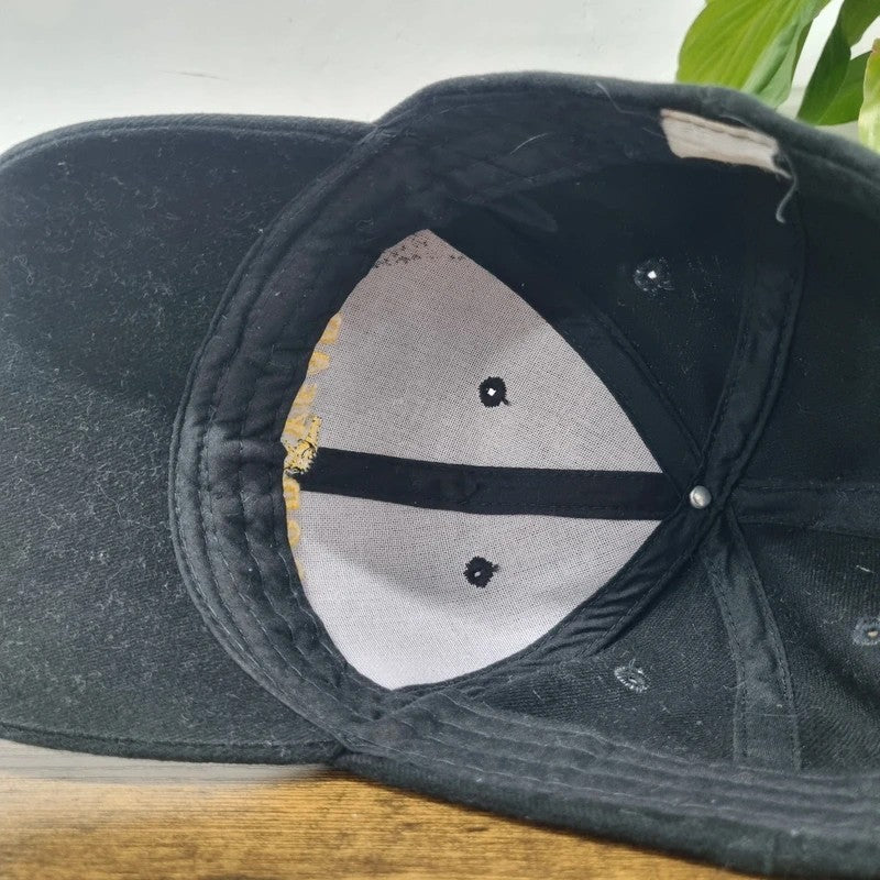 Vintage American Baseball Hat Snapback cap one size adjustable black Good year tyre
