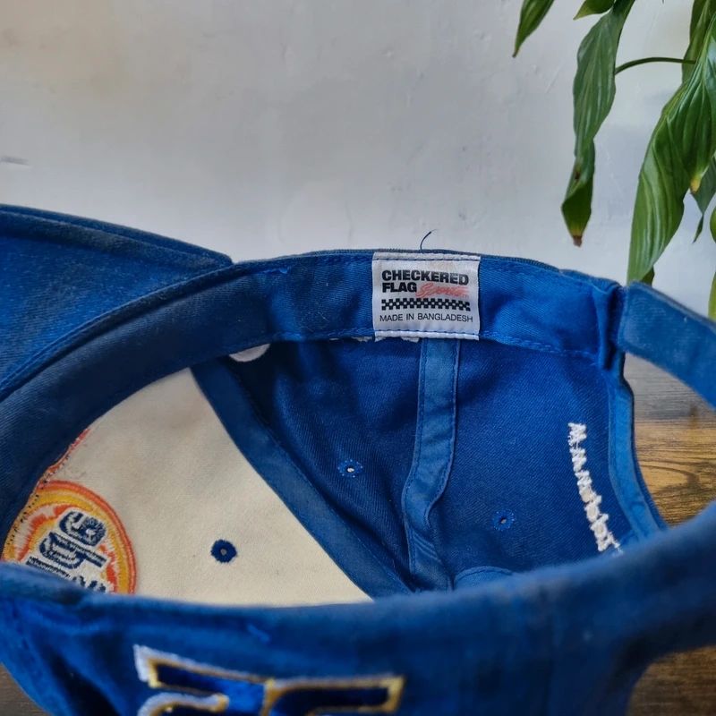 Vintage nascar tide racing baseball Hat Snapback cap one size adjustable blue cars