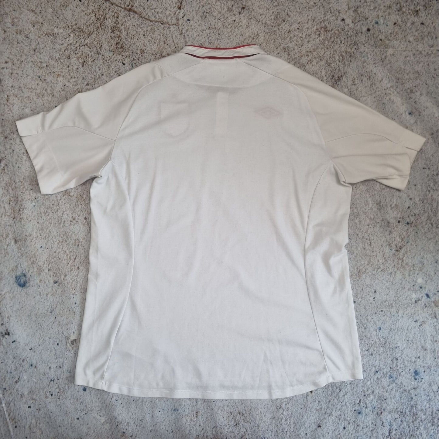 Umbro ENGLAND JERSEY FOOTBALL SHIRT 2012 SIZE 48 - White - Size XL