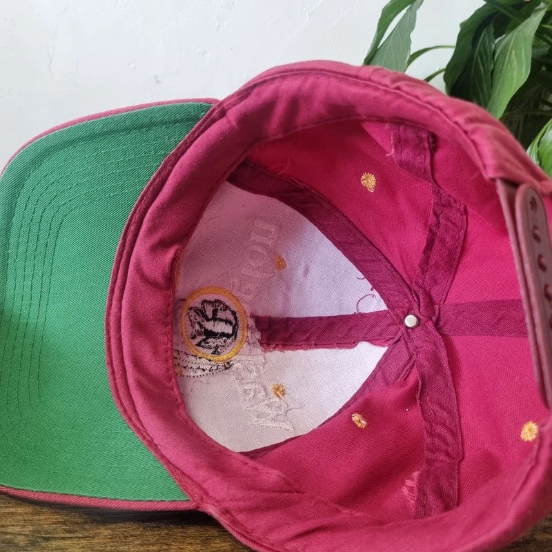 Vintage American Baseball Hat Snapback cap one size adjustable burgundy Washington redskins nfl