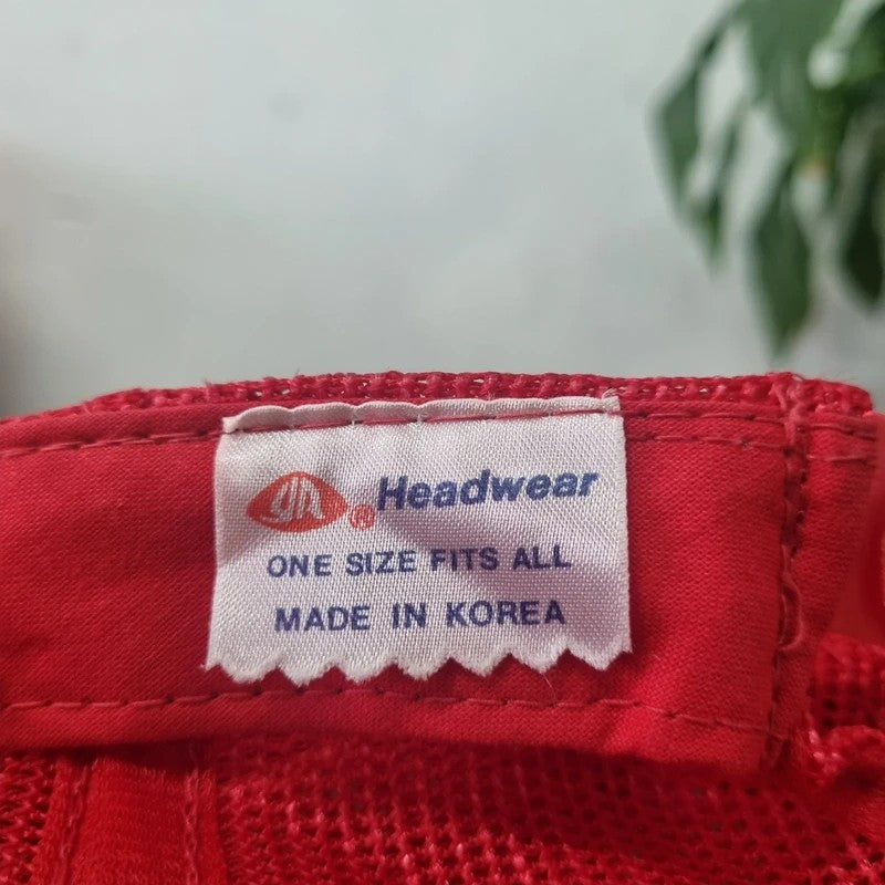 Vintage American Trucker Hat Snapback cap one size red Bird Chrysler dodge dealer