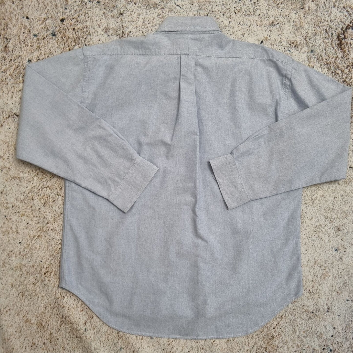 Ralph Lauren OXFORD SHIRT YARMOUTH PLAIN - Blue - Size 16.5 35