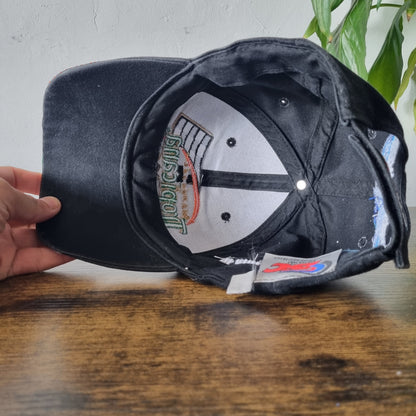 Vintage American Trucker Hat Snapback cap one size adjustable black Tropicana Na