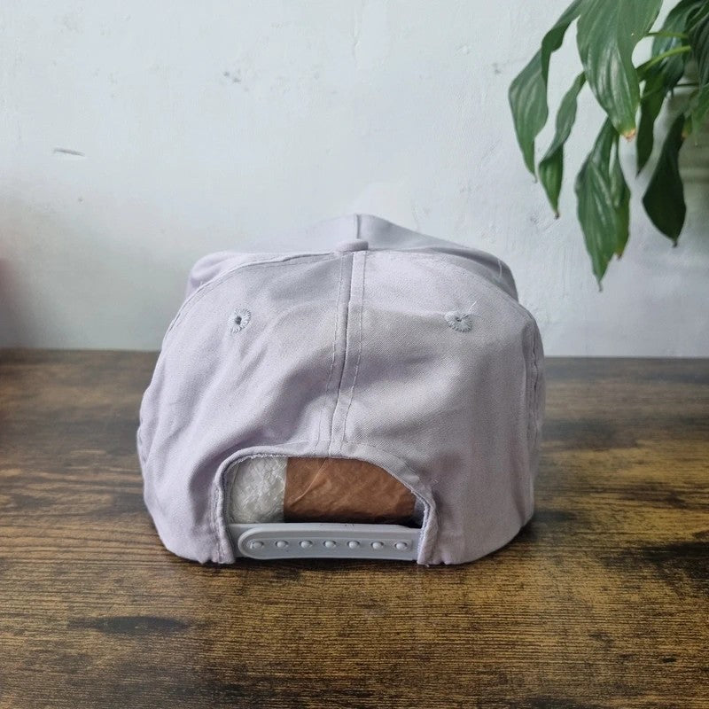Vintage American Trucker Hat Snapback cap one size adjustable grey Ww2 aircraft plane Bolingbroke