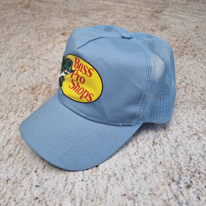 Bass Pro Shop Snapback Cap Trucker Mesh  - Blue - One Size