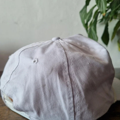 Vintage American Trucker Hat Snapback cap one size adjustable white power centre