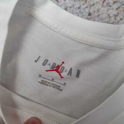 Nike Air jordan t shirt Size M White Graphic Top Jumpman