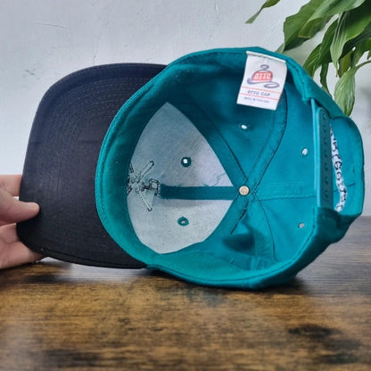 Vintage American Baseball Hat Snapback cap one size adjustable green black Pittsburgh Pirates