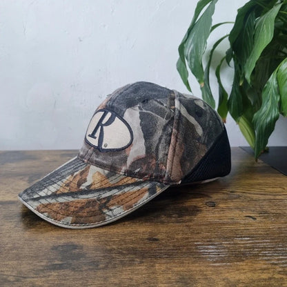 Vintage Realtree Baseball Hat Snapback cap one size adjustable khaki brown green