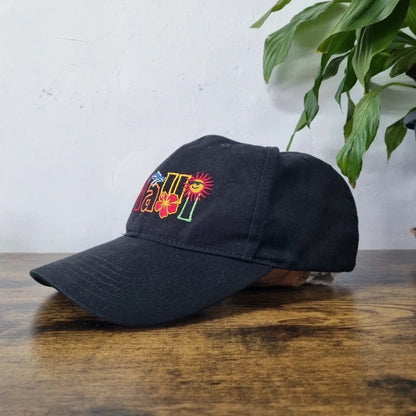 Vintage American Baseball Hat Snapback cap one size adjustable black Maui y2k