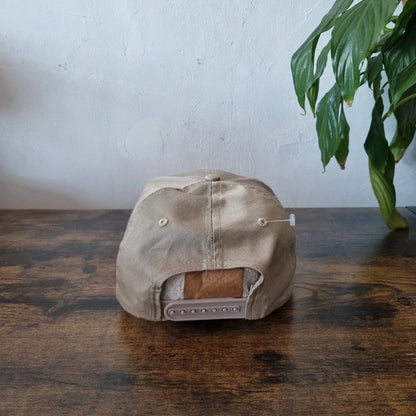 Vintage American Baseball Hat Snapback cap one size adjustable beige bahama island