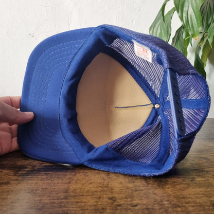 Vintage American Trucker Hat Snapback cap one size blue Niagara shrine club
