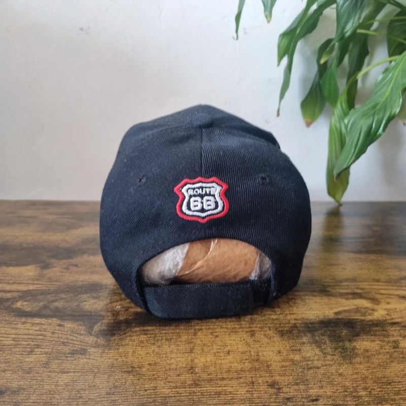 Vintage American Baseball Hat Snapback cap one size adjustable Route 66 car usa
