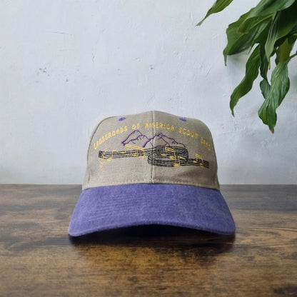 Vintage American Baseball Hat Snapback cap one size Crossroads of America Scout Band