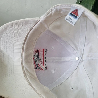 Vintage American Baseball Hat Snapback cap one size adjustable Nassau Bahamas White shark