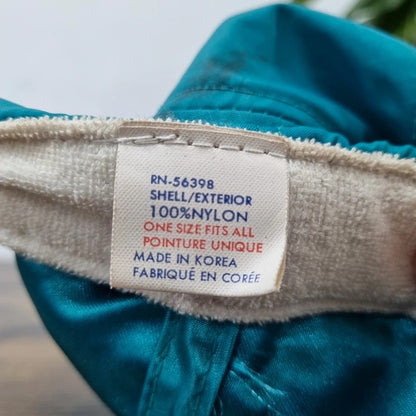 Vintage American Baseball Hat Snapback cap one size adjustable green lightning rod