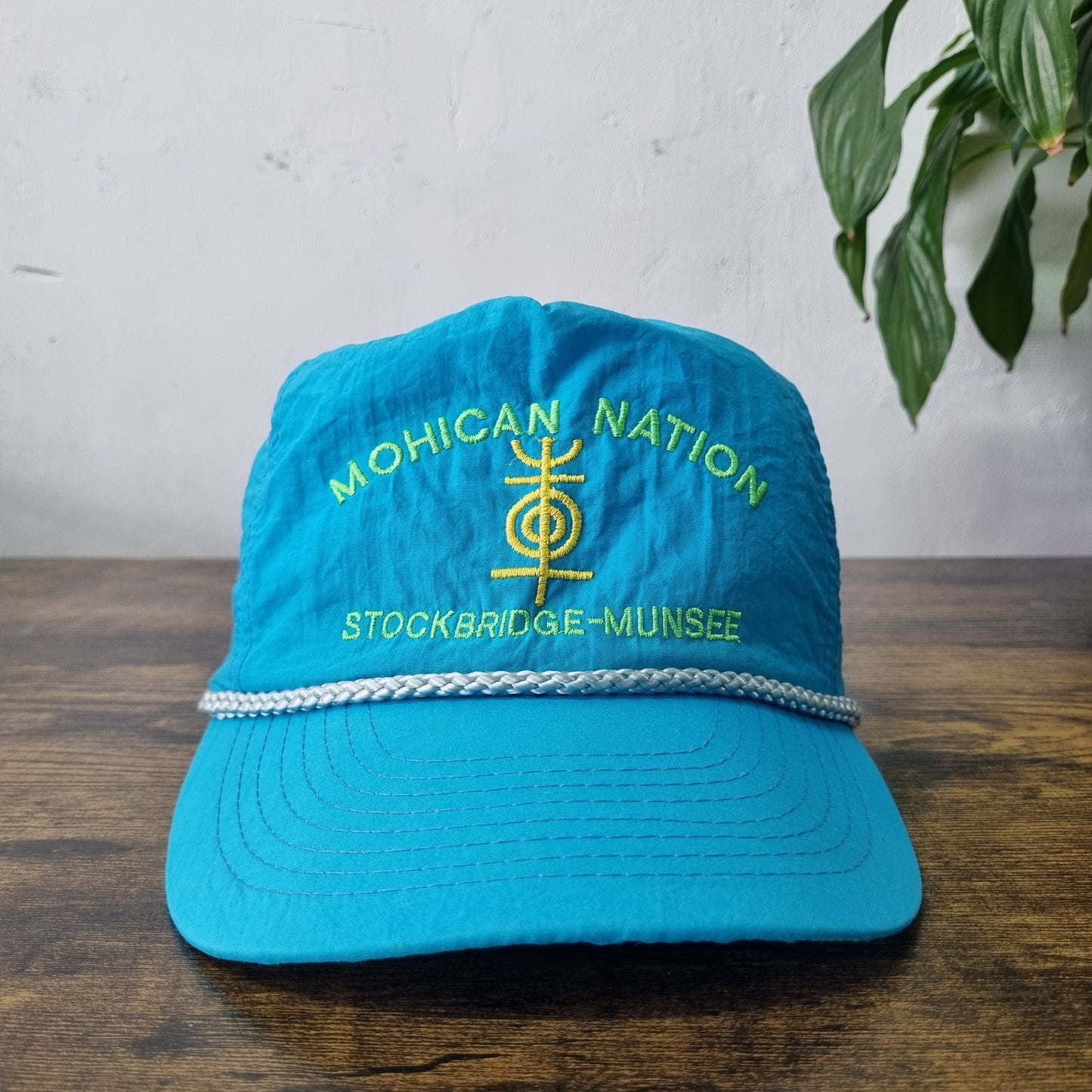 Vintage American Trucker Hat Snapback cap one size blue mohican nation