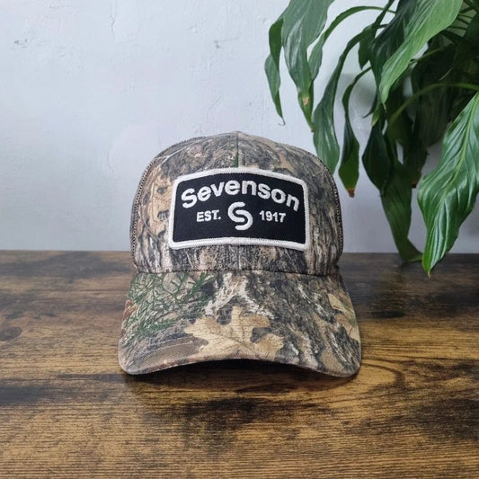 Vintage American Baseball Hat Snapback cap one size adjustable khaki brown Realtree sevenson