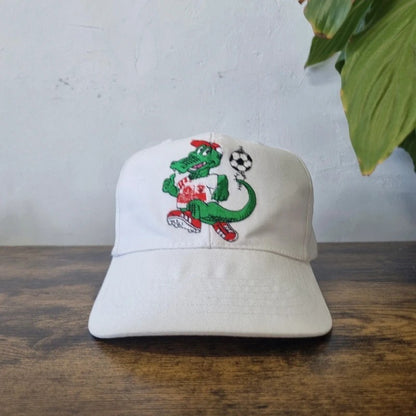 Vintage german Baseball Hat Snapback cap one size adjustable VFB stuttgart crocodile