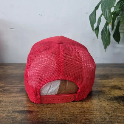 Vintage American Trucker Hat Snapback cap one size red Bird Chrysler dodge dealer