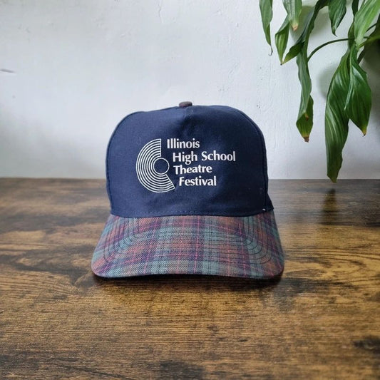Vintage American Trucker Hat Snapback cap one size adjustable navy HS Musical festival