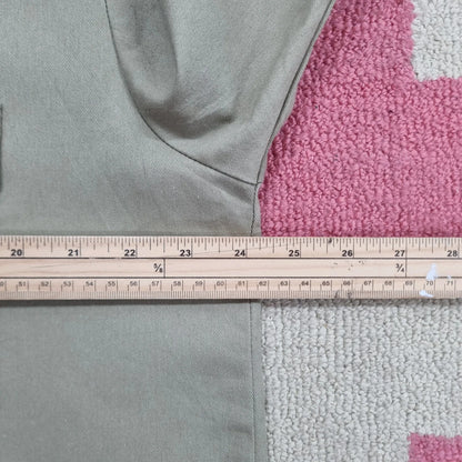 Vintage Dickies Boxy Fit Cropped Shirt Short Sleeve large plain Beige Button Up Skater Y2K Surf