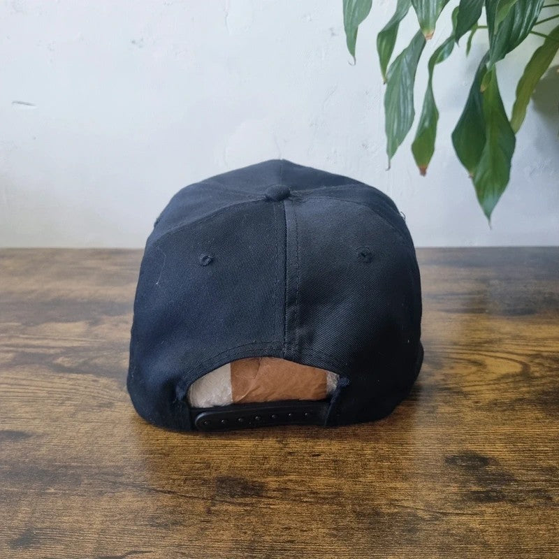 Vintage American Trucker Hat Snapback cap one size adjustable black university of missouri