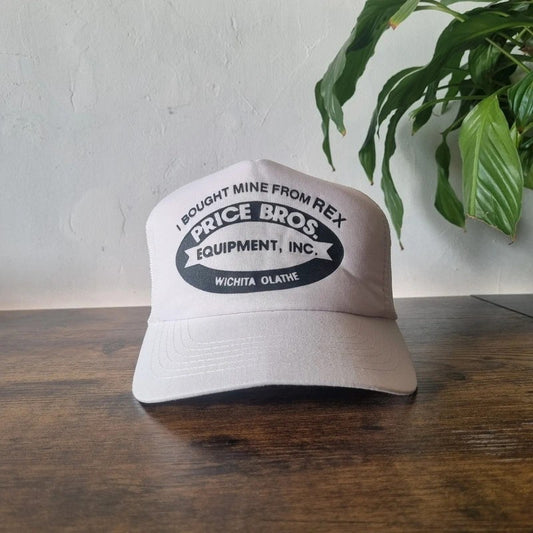 Vintage American Trucker Hat Snapback cap one size adjustable price brush equipment