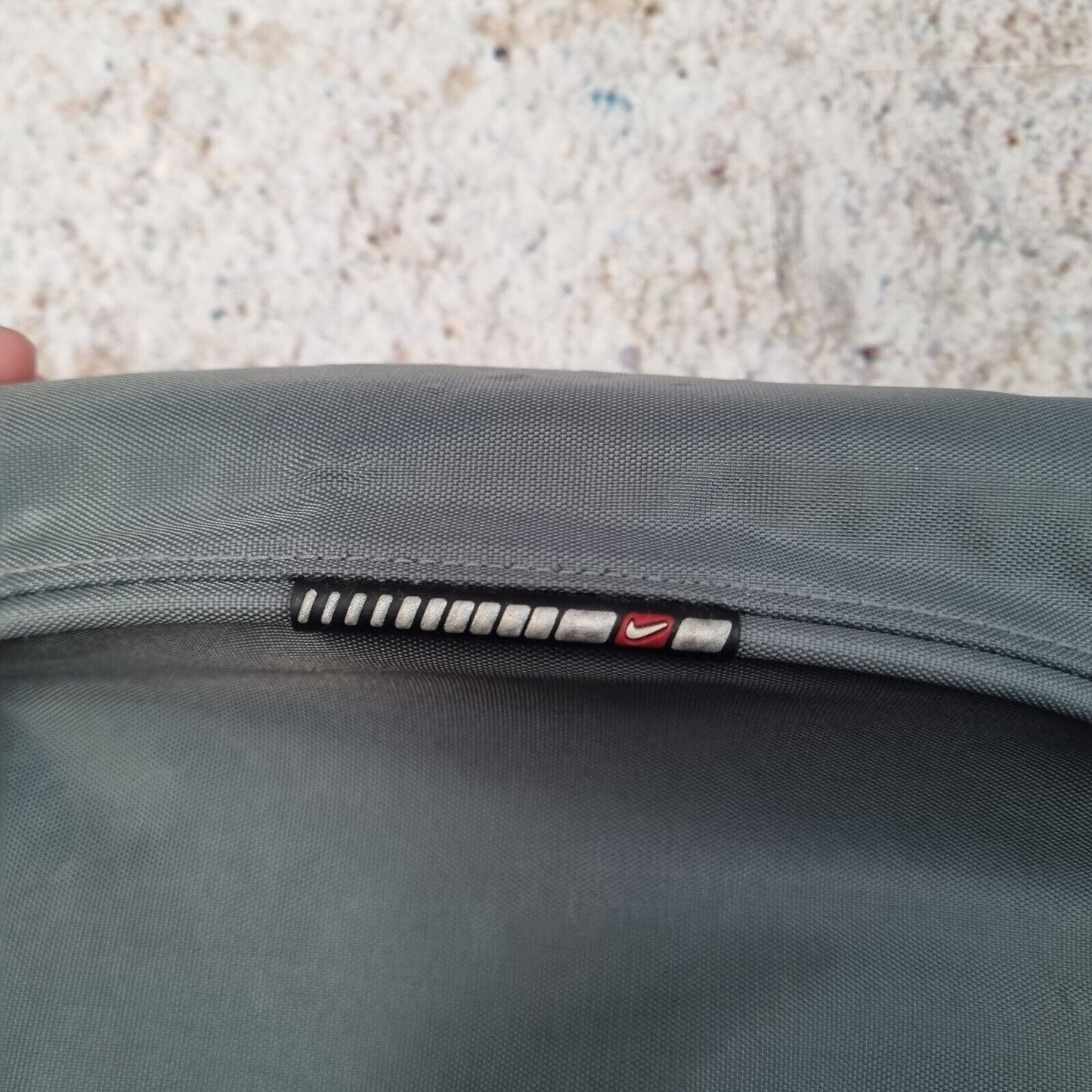 2000s Nike Backpack Rare Y2K Youth Size / Kids Black Grey