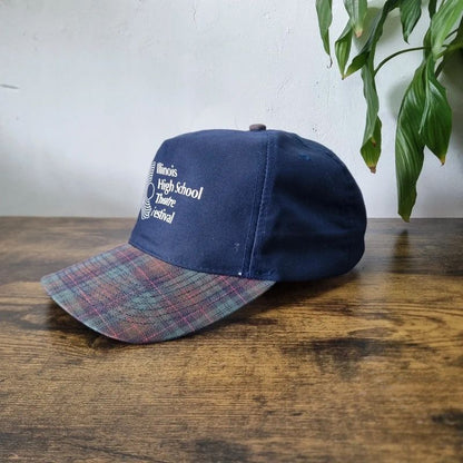 Vintage American Trucker Hat Snapback cap one size adjustable navy HS Musical festival