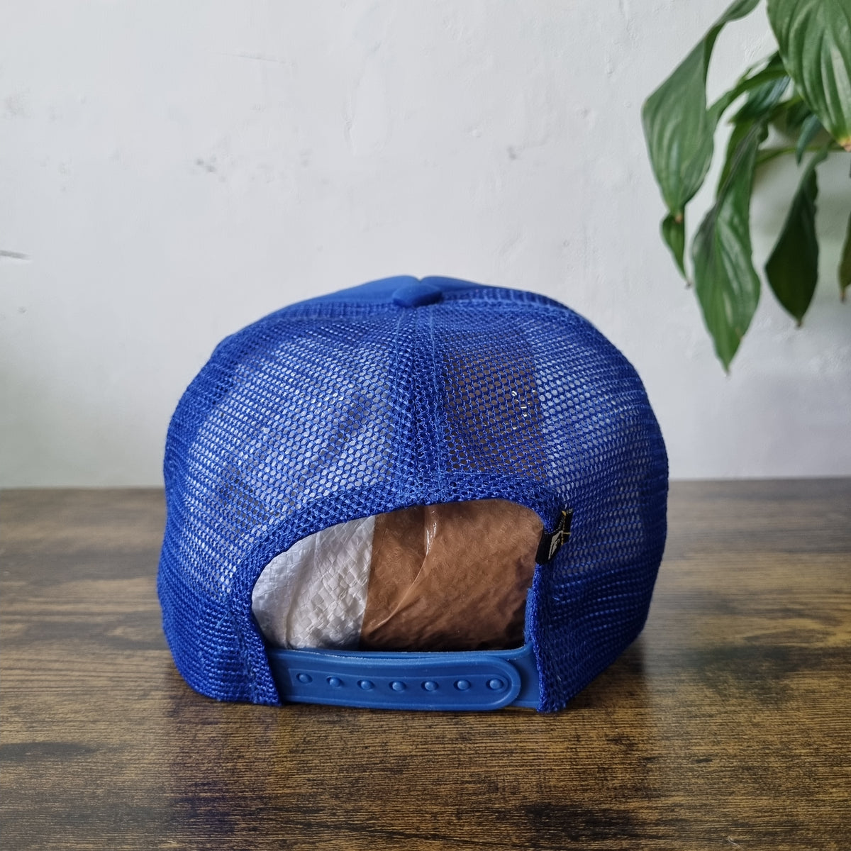 Vintage Quicksilver Trucker Hat Snapback cap one size adjustable Blue