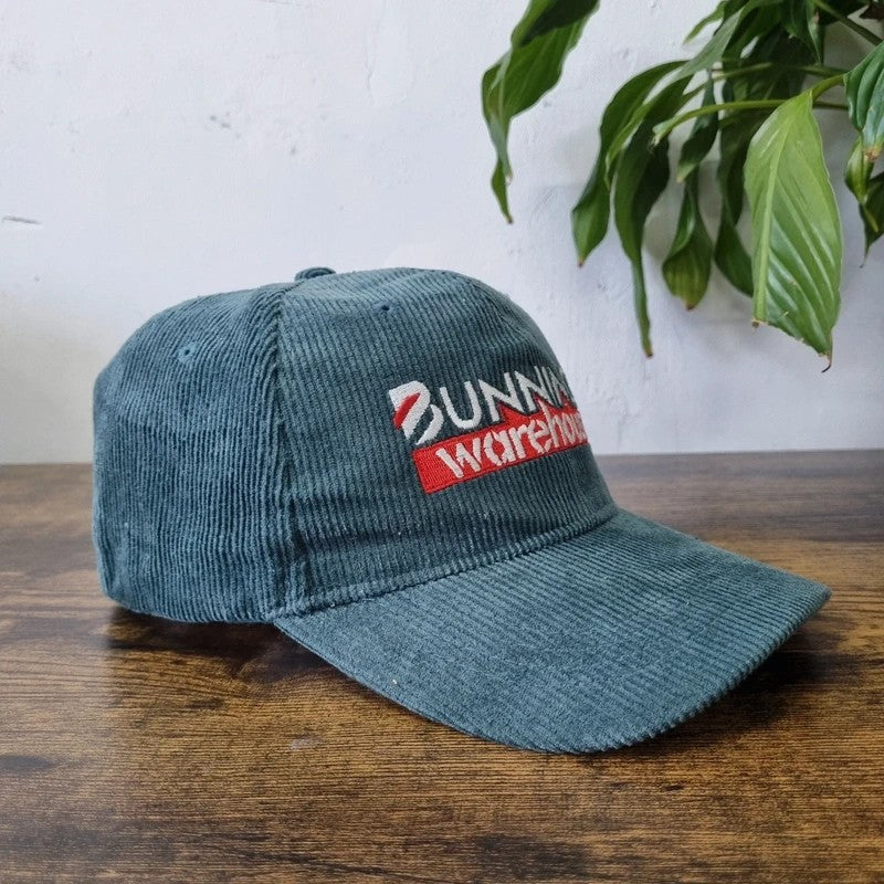 Vintage American Baseball Hat Snapback cap one size adjustable green bunnings warehouse