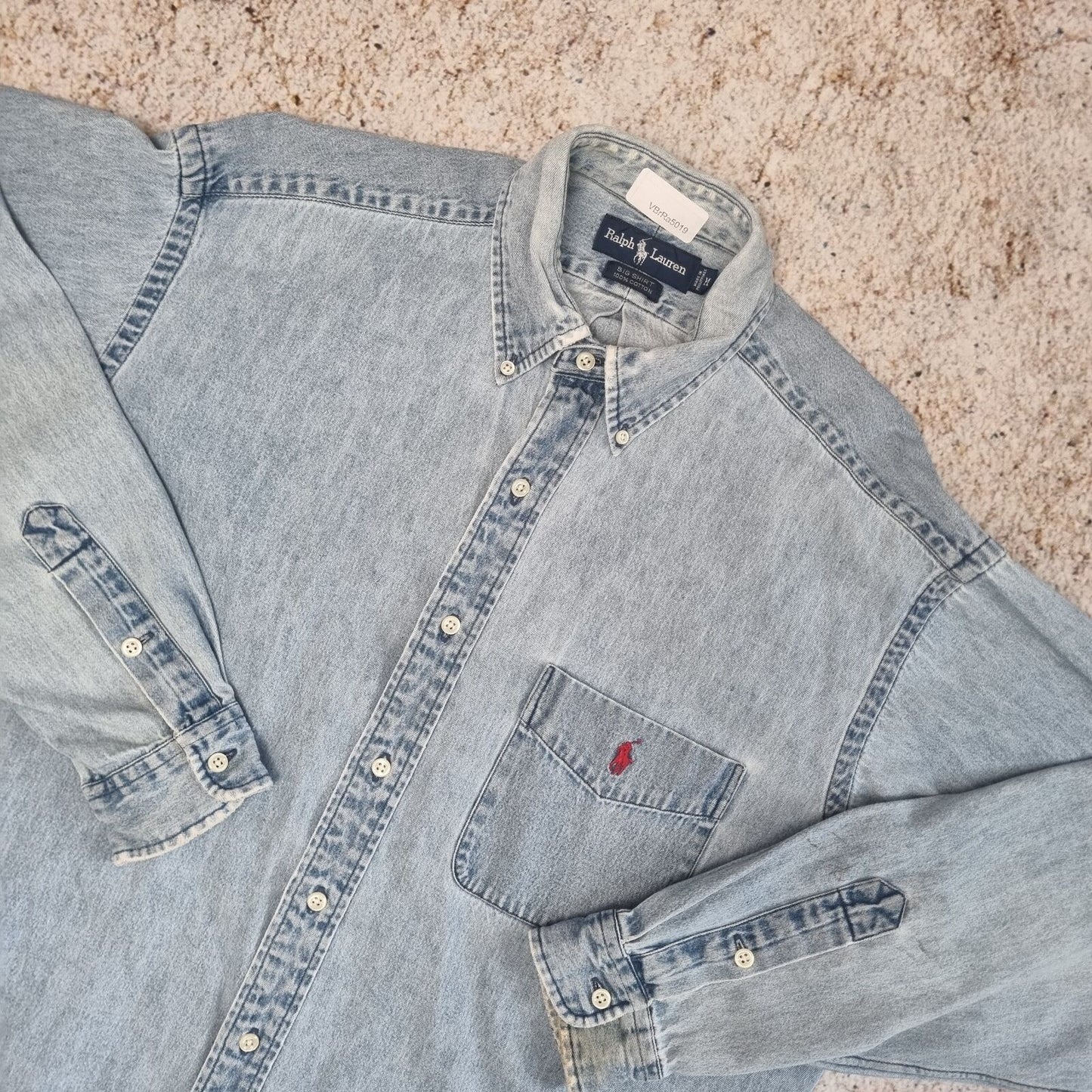 Ralph Lauren DENIM SHIRT BIG SHIRT  - Blue - Size M