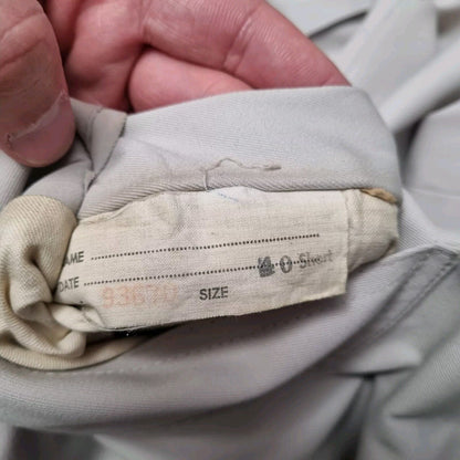 Aquascutum London England Trench Coat Mac Jacket Khaki Beige Mens Size 40