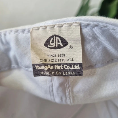 Vintage American Trucker Hat Snapback cap one size adjustable white diamond drilling