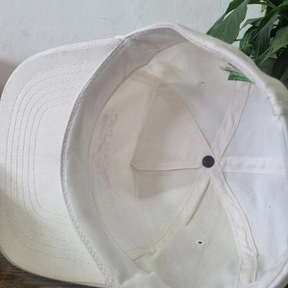 Vintage American Trucker Hat Snapback cap one size adjustable white Freescan inc