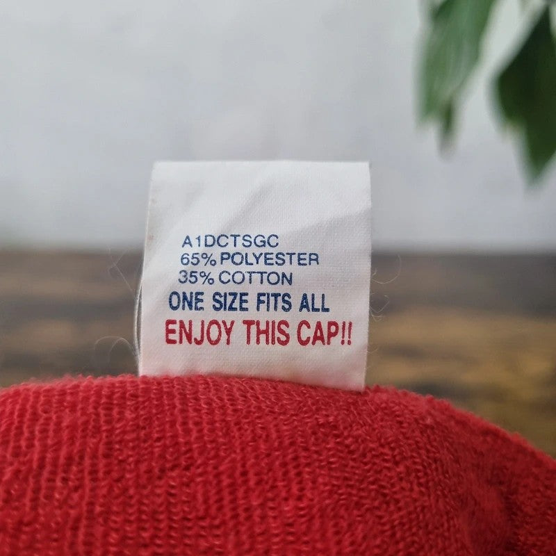 Vintage American Trucker Hat Snapback cap one size Central States Shrine Association red