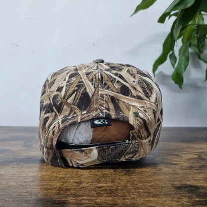 Vintage American Baseball Hat Snapback cap one size adjustable guide service Duck realtree camo