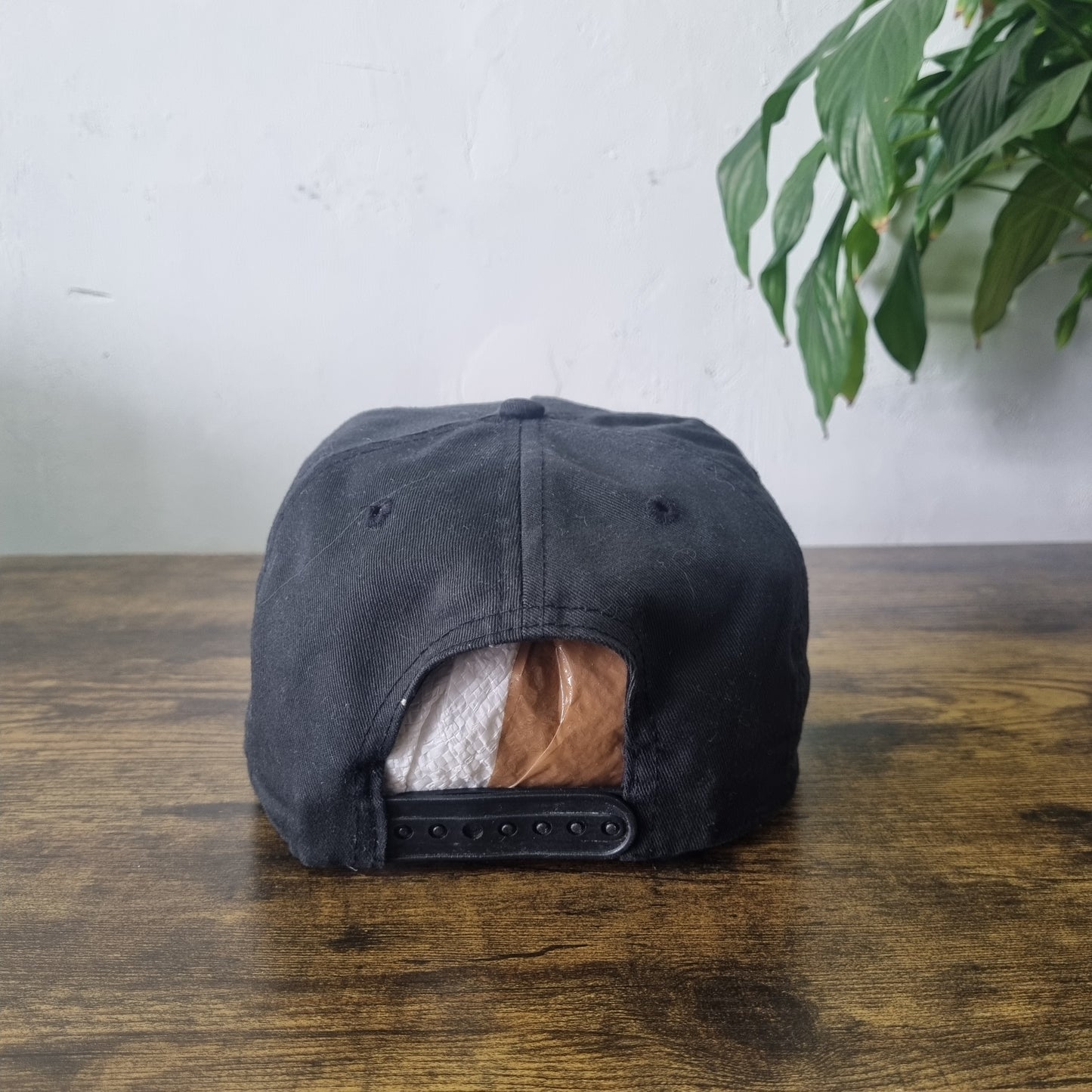 Vintage American Trucker Hat Snapback cap one size adjustable Black Cocoa Beach