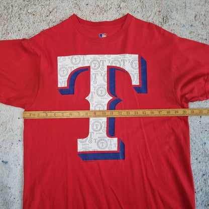 MLB T-SHIRT TEXAS RANGERS MLB USA TOP TEE  - Red - Size L